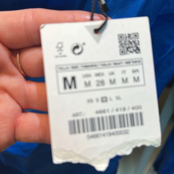 Vibrant Blue Long Sleeve Top - Picture 5 of 5